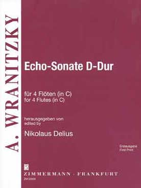 Illustration wranitzky echo-sonate en re maj