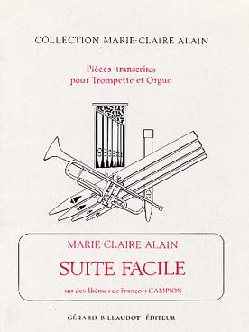 Illustration de Suite facile (parties de trompette en ut et en si b)