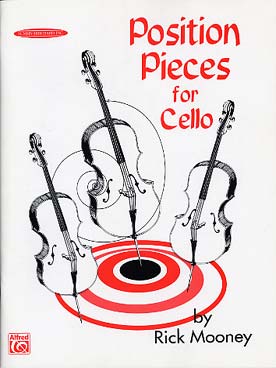 Illustration de Position pieces for cello (avec partie de 2e violoncelle ad lib.) - Vol. 1