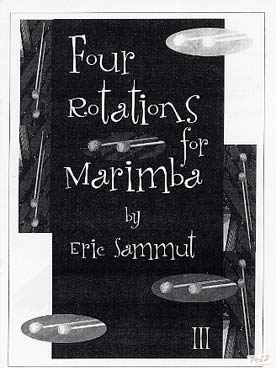 Illustration de Four Rotations for marimba - III