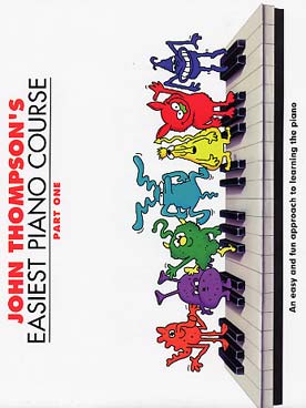 Illustration thompson easiest piano course vol. 1