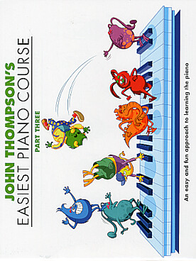 Illustration de Easiest piano course nouvelle édition - Vol. 3 (en anglais)