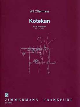Illustration de Kotekan pour 8 flûtes