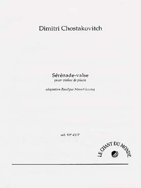 Illustration chostakovitch valse n° 2 suite jazz n° 2