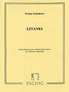 Illustration de Litanei - litanie (tr. Marechal)