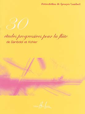 Illustration de 30 Études progressives (rév. Georges Lambert)