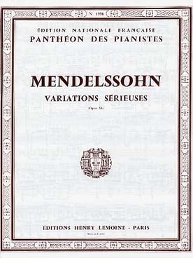 Illustration de Variations sérieuses op. 54
