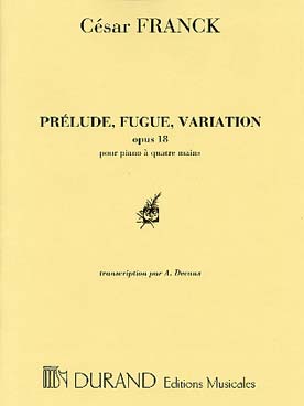Illustration franck prelude, fugue & variation