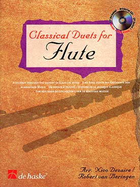 Illustration de CLASSICAL DUETS for FLUTE : 20 arrangements