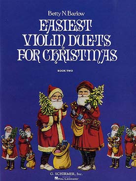 Illustration barlow easiest violin duets christmas v2