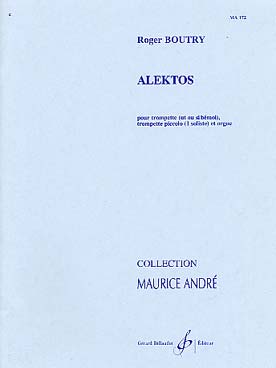 Illustration de Alektos pour trompette (ut/sib et piccolo, 1 seul soliste) et orgue