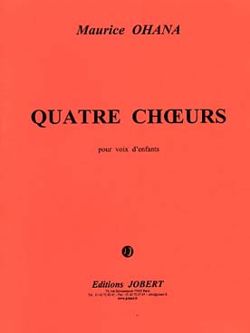 Illustration de 4 Chœurs (lot de 15 partitions)