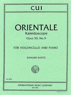 Illustration de Orientale (Kaléidoscope op. 50 N° 9)