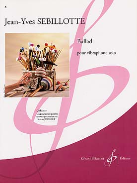 Illustration de Ballad pour vibraphone solo
