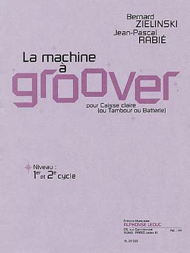 Illustration de La Machine à groover pour caisse claire ou tambour ou batterie