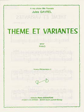 Illustration de Thème et variantes