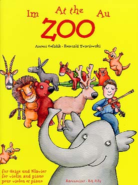 Illustration de AU ZOO : 15 pièces originales de Cofalik et Twardowski