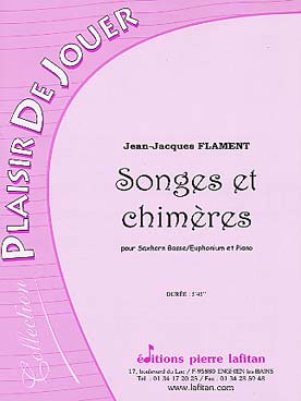 Illustration de Songes et chimères pour saxhorn basse ou euphonium et piano