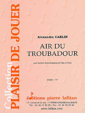 Illustration de Air du troubadour