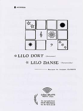 Illustration clairoix lilo dort, lilo danse