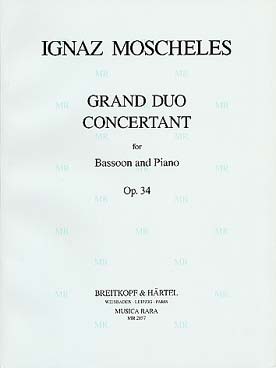 Illustration moscheles grand duo concertant op. 34