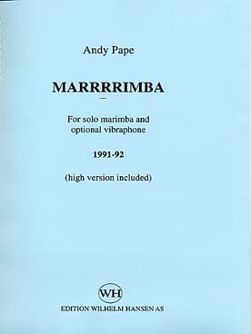 Illustration de Marrrimba pour vibraphone
