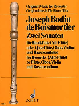 Illustration boismortier 2 sonates