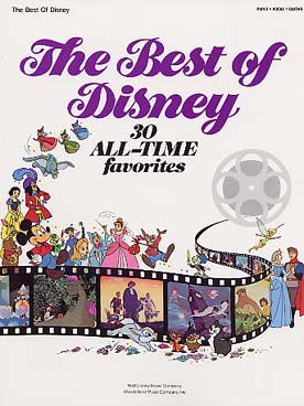 Illustration de The Best of DISNEY : 30 airs des films de Walt Disney (P/V/G)