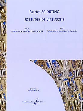 Illustration de 28 Études de virtuosité pour saxhorn basse