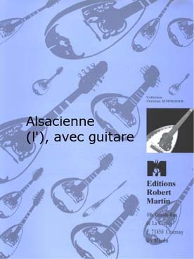 Illustration delys l'alsacienne mandoline/guitare
