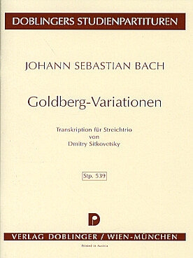 Illustration de Variations Goldberg BWV 988