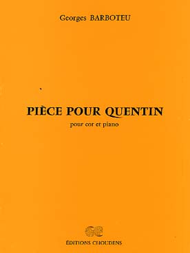 Illustration barboteu piece pour quentin