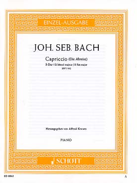 Illustration de Capriccio BWV 992