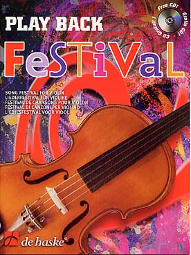 Illustration de PLAY BACK FESTIVAL : 37 chansons enfantines avec CD