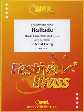 Illustration de Ballade pour 4 trompettes, cor, 4 trombones et tuba