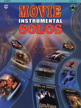 Illustration de MOVIE INSTRUMENTAL SOLOS : 10 musiques de films (Harry Potter - Le Seigneur des anneaux - Star Wars...) avec CD play-along