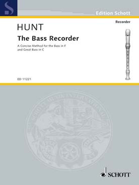 Illustration de The bass recorder pour flûte à bec basse (texte en anglais)