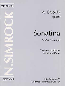 Illustration de Sonatine op. 100 en sol M