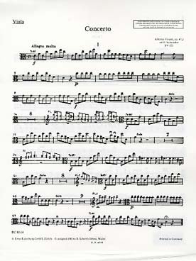Illustration de Concerto op. 47/2 en do M pour 2 flutes - alto
