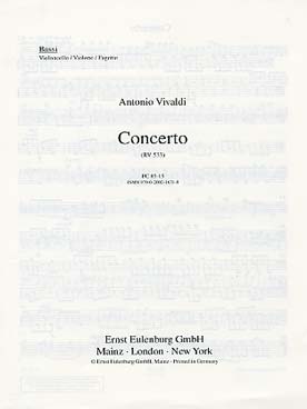 Illustration de Concerto op. 47/2 en do M pour 2 flutes - violoncelle/contrebasse
