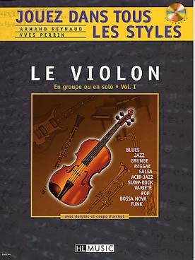 Illustration reynaud/perrin jouez ts styles violon 1