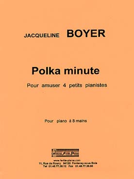 Illustration de La Polka minute pour 8 mains