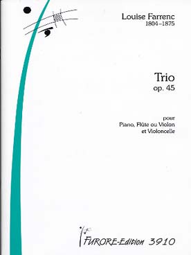 Illustration de Trio op. 45 pour violon ou flûte, violoncelle et piano