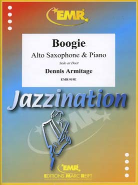 Illustration de Collection "Jazzination" pour 1 ou 2 saxophones et piano - Boogie