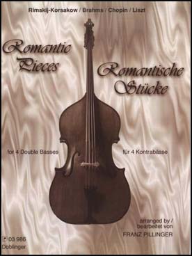 Illustration pillinger pieces romantiques 4 ctrbasses