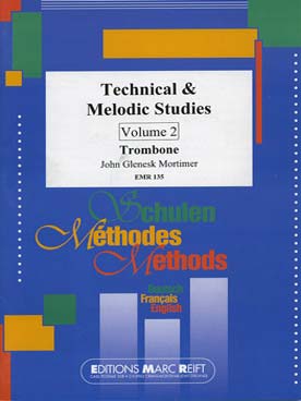 Illustration de Technical and melodic studies - Vol. 2 : 2e année