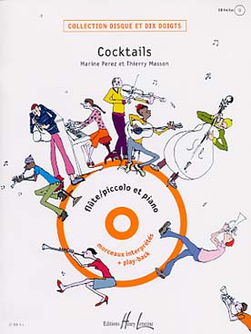 Illustration masson/perez cocktails avec cd
