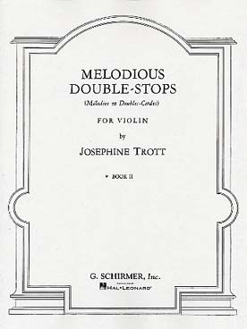 Illustration de Melodious double stops - Vol. 2