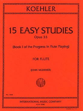 Illustration kohler progres flute op. 33 (ic) vol. 1