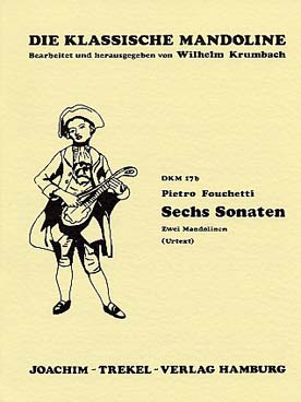 Illustration fouchetti 6 sonates